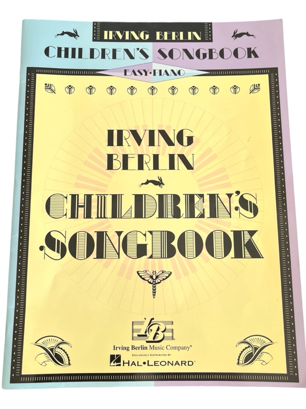 Irving Berlin Children's Songbook Easy Piano Hal Leonard 1996